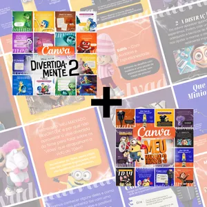 Imagem de capa para o Ebook COMBO PSICOLOGIA - DIVERTIDAMENTE + MEU MALVADO FAVORITO