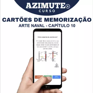 Imagem de capa para o Curso online Cartões de Memorização Arte Naval - Cap 10  Aparelhos de Fundear e Suspender