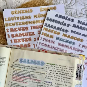 Imagen de portada para Ebook Stickers de los libros de la biblia 