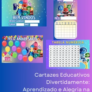 Imagem de capa para o Curso online Cartazes Educativos Divertidamente: Aprendizado e Alegria na Sala de Aula