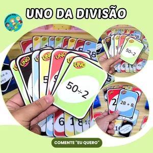 Imagem de capa para o Ebook Jogo do uno da divisão 