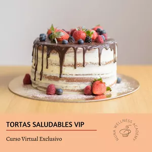 Imagen de portada para Curso online Tortas Saludables VIP