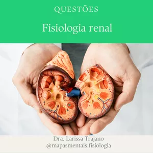 Imagem de capa para o Ebook E-book com questões de fisiologia renal