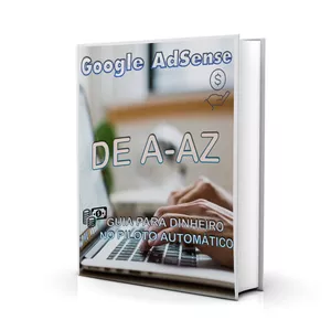 Imagem de capa para o Ebook Trabalhe com Google Adsense A To Z