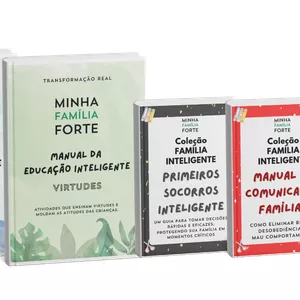 Imagem de KIT COMPLETO MANUAL DA EDUCAÇÃO INTELIGENTE criado por Minha Família Forte na hotmart