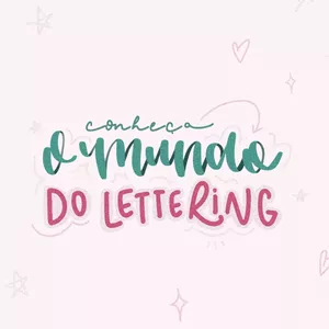 Imagem de capa para o Ebook Conheça o Mundo do Lettering