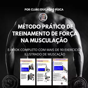 Imagem de capa para o Ebook O Manual Ilustrado de Musculação mais completo 