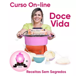 Imagem de capa para o Curso online Doce Vida - Receitas Sem Segredos