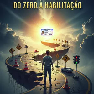 Imagem de capa para o Ebook CNH Sem Medo: Do Zero à Habilitação