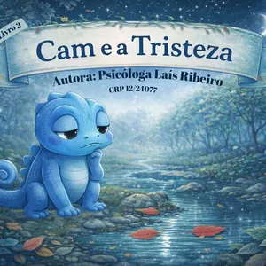 Imagem de capa para o Ebook Cam e a Tristeza — Livro Terapêutico Infantil em PDF