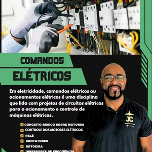 Imagem de capa para o Ebook Apostila Comandos Elétricos 