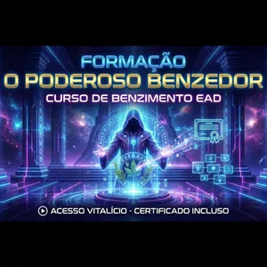 Imagem de capa para o Curso online O Poderoso Benzedor 2.0 - A Alquimia das Ervas e o Benzimento Quântico
