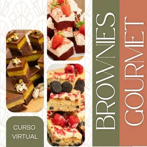 Imagen de portada para Curso online BROWNIES GOURMET