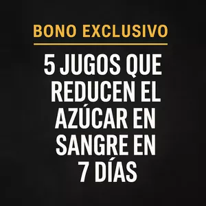 Imagen de portada para Ebook Bono Exclusivo: 5 Jugos que Reducen el Azúcar en Sangre en 7 Días