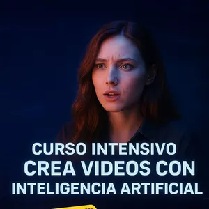 Imagen de portada para Curso online CURSO DE VIDEO DE INTELIGENCIA ARTIFICIAL EN VIVO🚀
