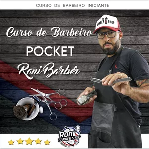 Imagem de capa para o Curso online Curso Pocket de Barbeiro - RONI BARBER