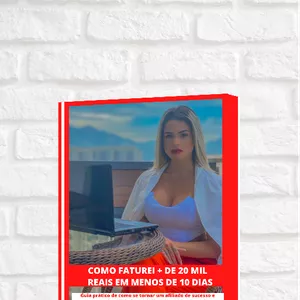Imagem de capa para o Ebook Como Faturei + de 20 mil Reais Em Menos De 20 Dias
