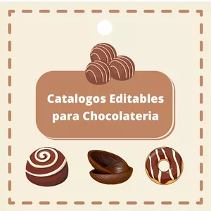 Imagen de portada para Ebook 🍫Catálogos Gourmet para Chocolatería: Vende Más y Mejor🍫