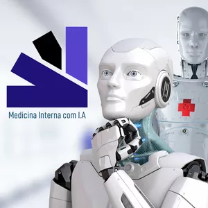Imagem de capa para o Curso online Medicina Interna com I.A. (Inteligência Artificial)