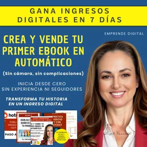 Imagen de portada para Curso online 	Emprende Digital: Ebook en 7 Días  + Ventas Automatizadas
