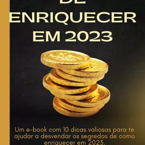 Imagem de capa para o Ebook 10 Maneiras para enriquecer em 2023
