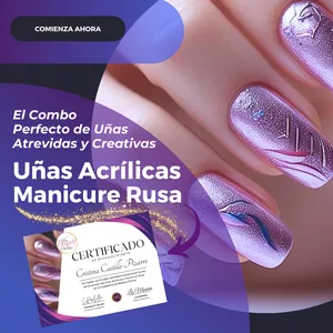 Imagen de portada para Curso online Manicurista de Uñas Acrílicas y Manicure Rusa
