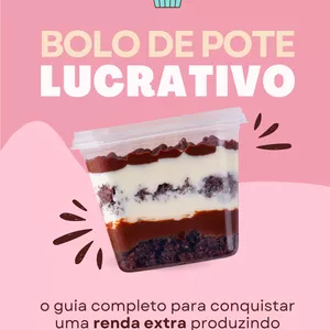 Imagem de capa para o Ebook Bolo no pote