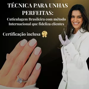 Imagem do curso TÉCNICA INTERNACIONAL PARA UNHAS PERFEITAS: Masterpice Manicure