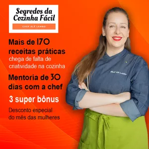 Imagem de capa para o Curso online Segredos da Cozinha Fácil
