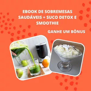eBook de receitas saudáveis e fáceis