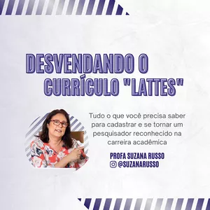 Imagem de capa para o Curso online DESVENDANDO O CURRÍCULO "LATTES"