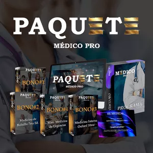 Imagen de portada para Curso online Paquete Médico Pro