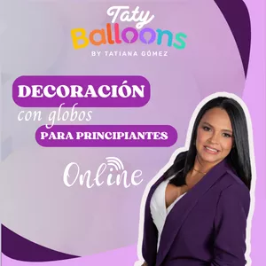 Imagen de portada para Curso online Decoración con Globos para Principiantes VIP