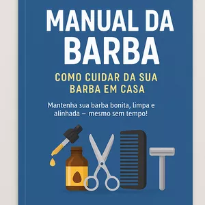 Imagem de capa para o Ebook MANUAL DA BARBA