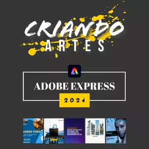 Imagem de capa para o Curso online Adobe Express desde o zero - Atualizado 2024