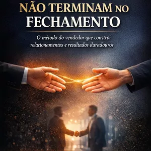 Imagem de capa para o Ebook Vendas não terminam no fechamento 