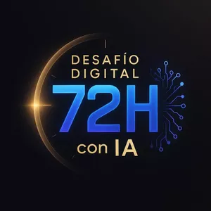 Imagen de portada para Curso online Desafío Digital 72H con IA - Noviembre 2025