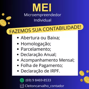 Imagem de capa para o Serviço online ASSESSORIA PARA MICROEMPREENDEDOR INDIVIDUAL (MEI)