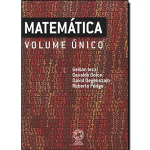 Imagem principal do produto Matemática - Volume Único Gelson Iezzi 4°Edição, Pdf. Esa.