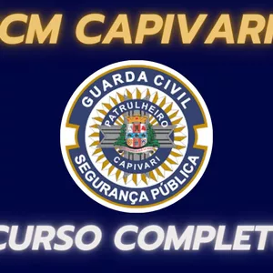 Imagem de capa para o Curso online CURSO COMPLETO GCM CAPIVARI