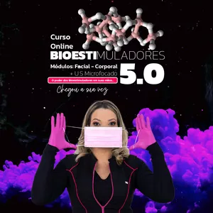 Imagem do curso Aplicando BIOESTIMULADORES DE COLÁGENO 5.0