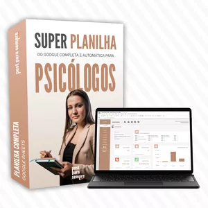 Imagem de capa para o Curso online Super Planilha para Psicólogos
