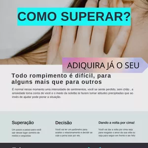 Imagem de capa para o Ebook COMO SUPERAR UMA SEPARAÇÃO?