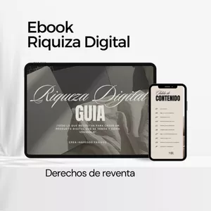 Imagen de portada para Curso online Ebook Riqueza Digital 