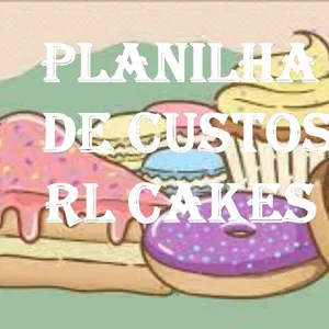 Imagem de capa para o Ebook PLANILHA DE CUSTO PARA RECEITAS - CONFEITARIA