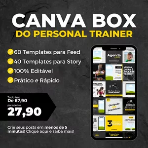 Imagem principal do produto Canva Box do Personal Trainer