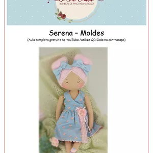 Imagem de capa para o Ebook Projeto PDF - Boneca Serena 