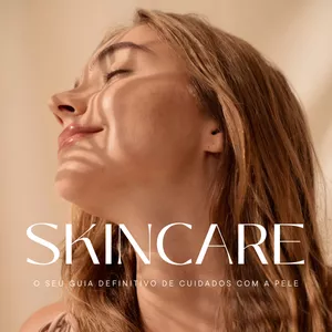 Imagem de capa para o Ebook SKINCARE  O SEU GUIA DEFINITIVO DE CUIDADOS COM A PELE