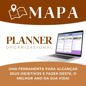 Imagem de capa para o Curso online  MAPA - PLANNER ORGANIZACIONAL