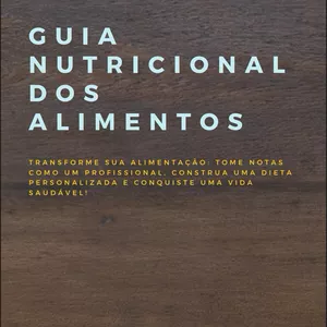 Imagem de capa para o Ebook Guia Nutricional dos Alimentos 